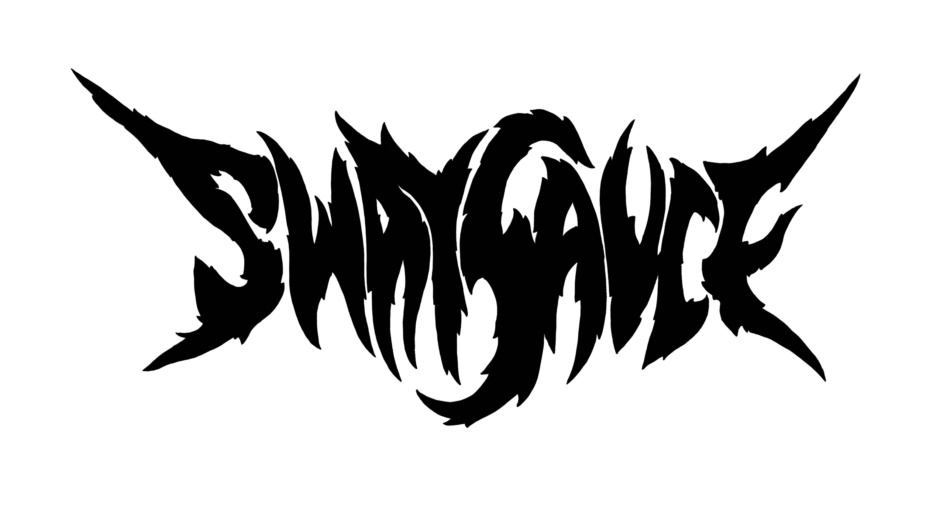 sway sauce metal font logo